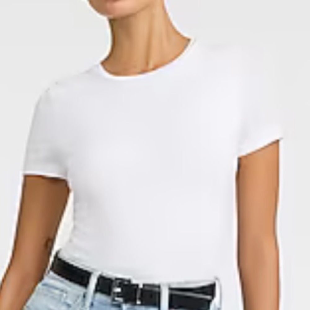 EXPRESS Classic White Tee NWT